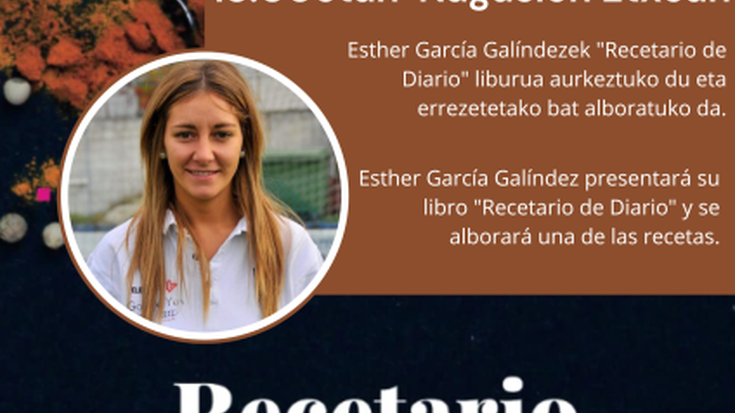 Esther Garcia Galindezen liburuaren aurkezpena