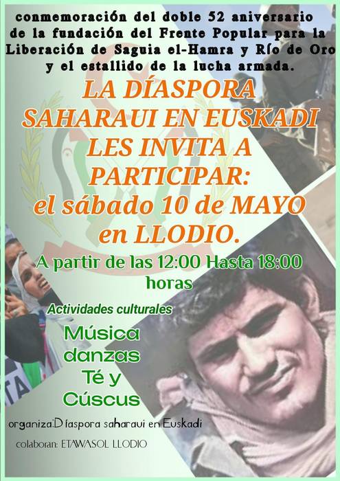 Fronte Polisarioaren sorreraren 52. urteurrena