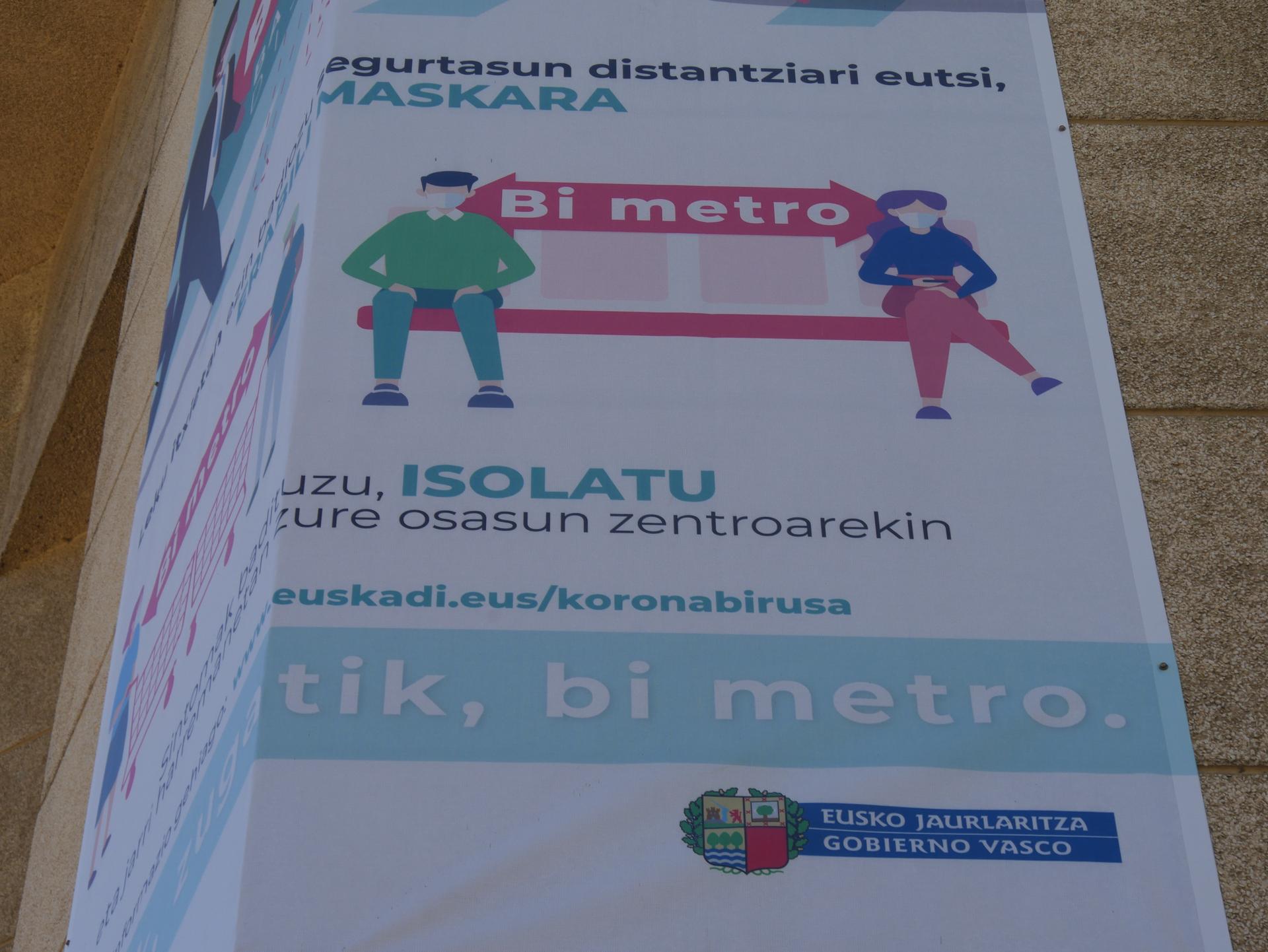 Atzo koronabirus kasu bakarra detektatu zuen Osakidetzak Aiaraldean