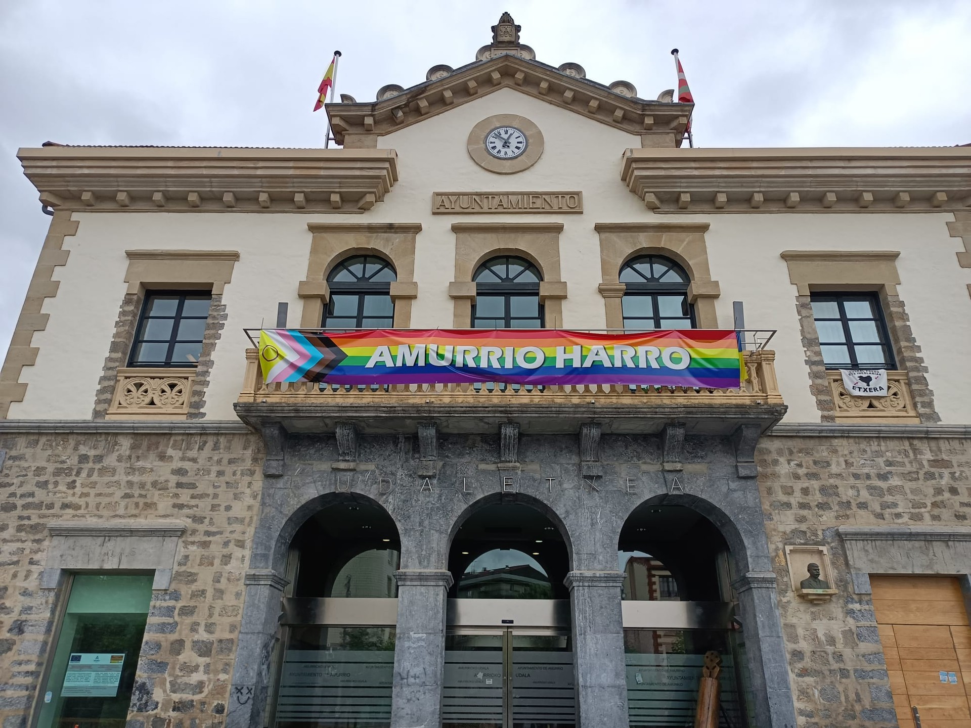 Amurriok bat egiten du Berdindu! zerbitzuaren adierazpenarekin, Sexu-Askapenaren Nazioarteko Eguna dela eta
