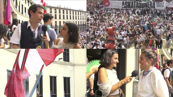 Laudioko jaien hasiera, hemen ikusgai