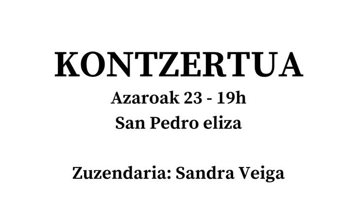 San Roke Musika Elkartearen Kontzertua