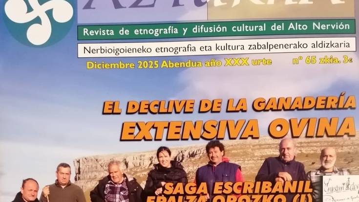 Kalean da Aztarna aldizkariaren 65. zenbakia