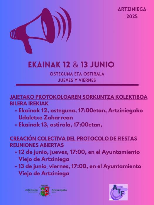 Jaietako protokoloaren sorkuntza kolektiborako bilera irekia