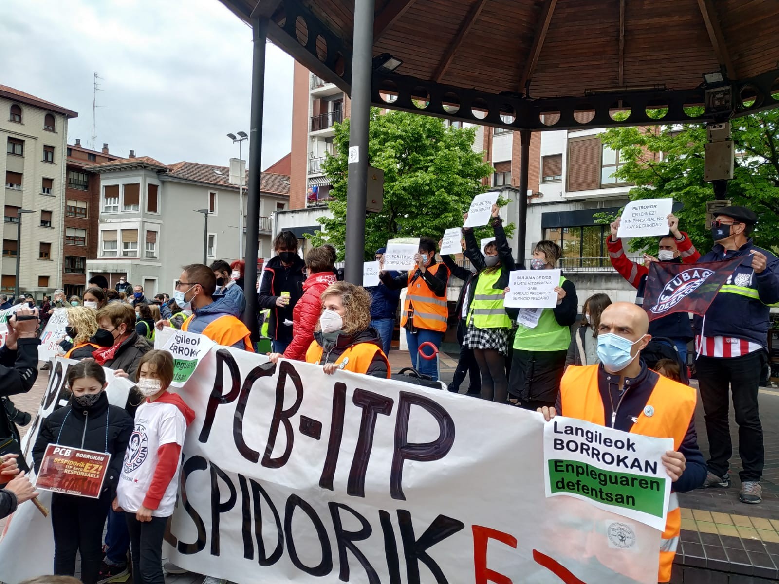 ITP Aero PCB enpresari buruzko epaia ospatu dute Tubacexeko langileek, baina zuhurtziaz