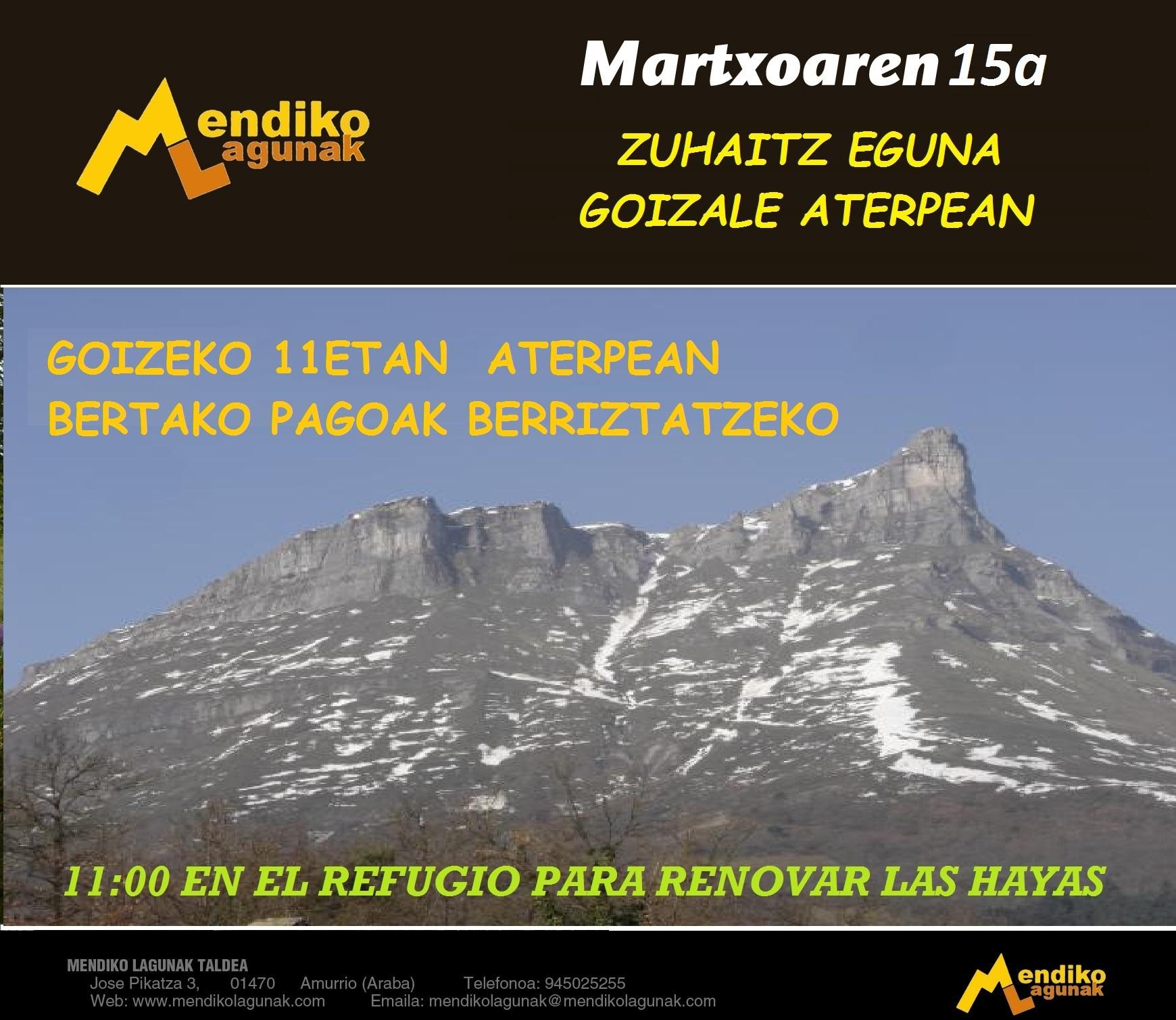 Martxoaren 15a: Zuhaitz eguna