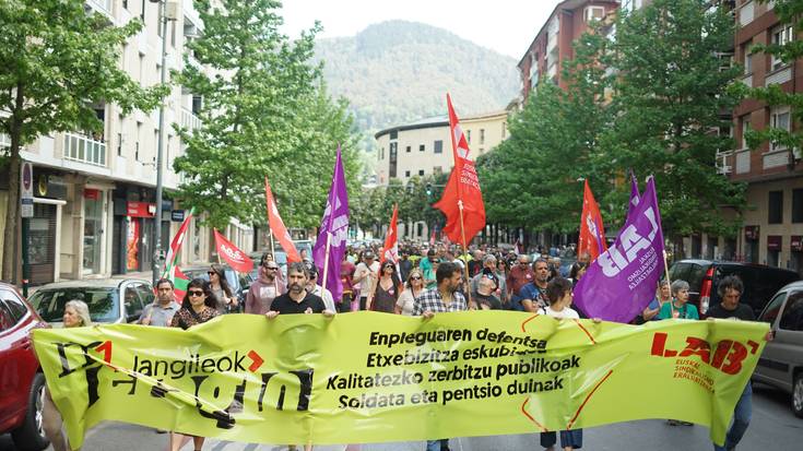 Euskal Herria “Aiaraldearizatzeko” deia zabaldu du LABek Maiatzaren Lehenean