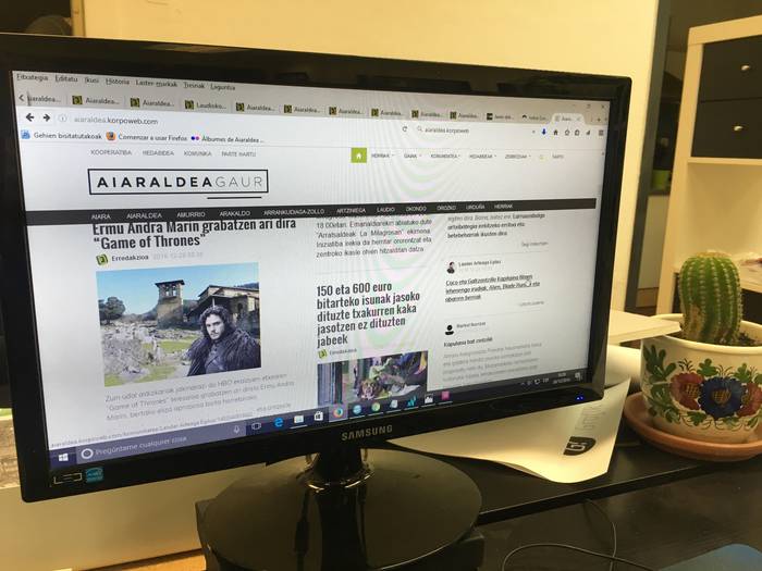 Aiaraldea Komunikazio Leihoak webgune, APP eta komunikabidearen marka korporatibo berria aurkeztu ditu