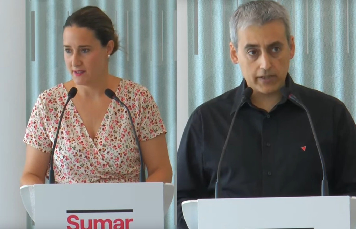 Leticia Jimenez eta Miguel Burdallo izango dira Sumar alderdiaren Senaturako Arabako hautagaiak