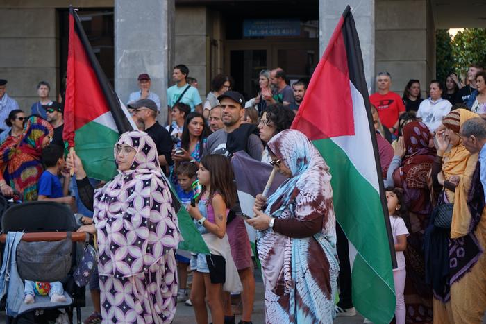 Palestinaren aldeko burrunba 45 1757103575362