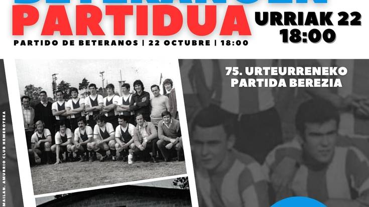 Beteranoen partida: Amurrio Club-Athletic Club