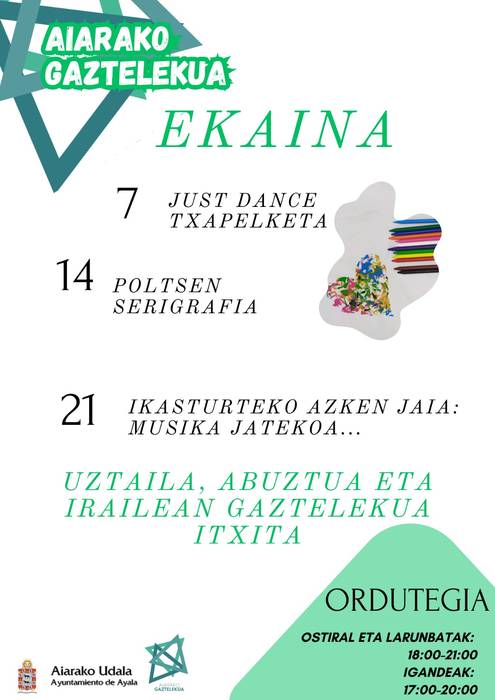 Aiarako Gaztelekua: Ikasturteko azken jaia