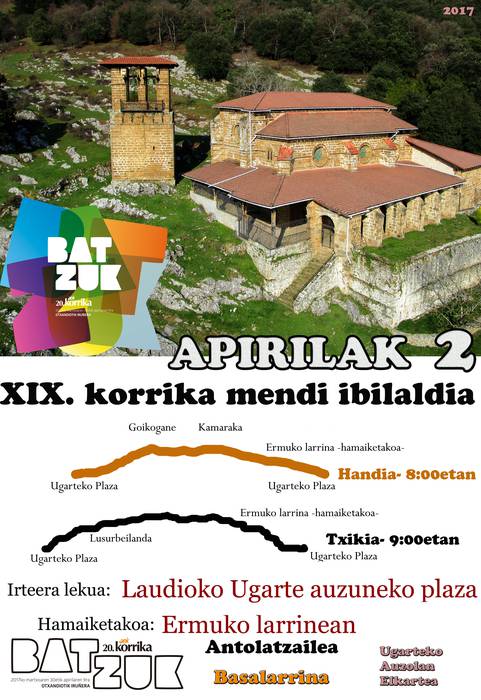 XIX. Korrika mendi ibilaldia