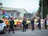 Protesta artean jaso dute Imanol Pradales lehendakaria Maderas de Llodioko langileek