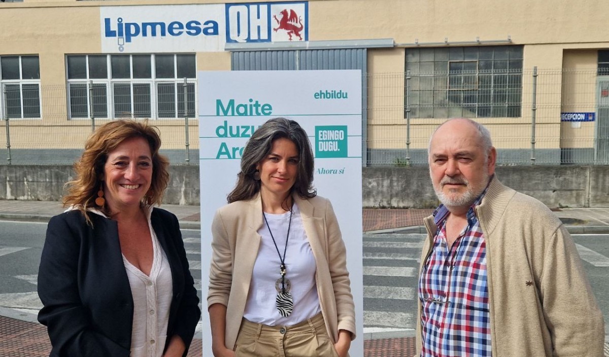 'TeknoBerri' aurkeztu du EH Bilduk,  industria zoruei oinarri berriak jarri eta "Areta biziberritzeko" proiektua