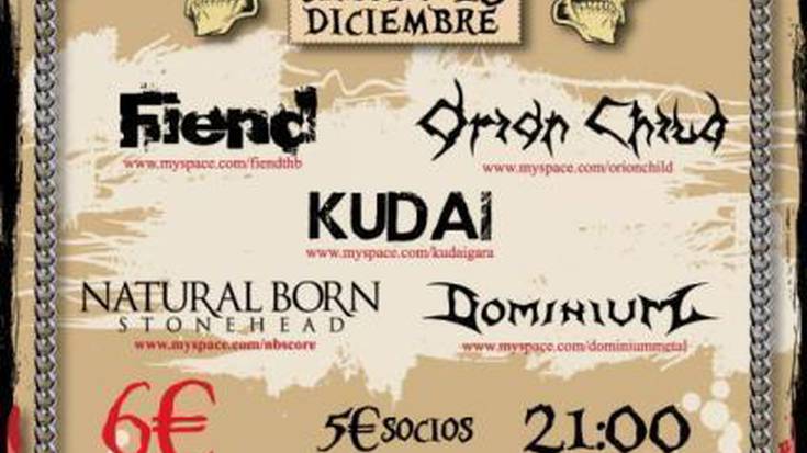 Bihar Laudio Metal musika elkartean Xtreme Christmas Fest ospatuko dute