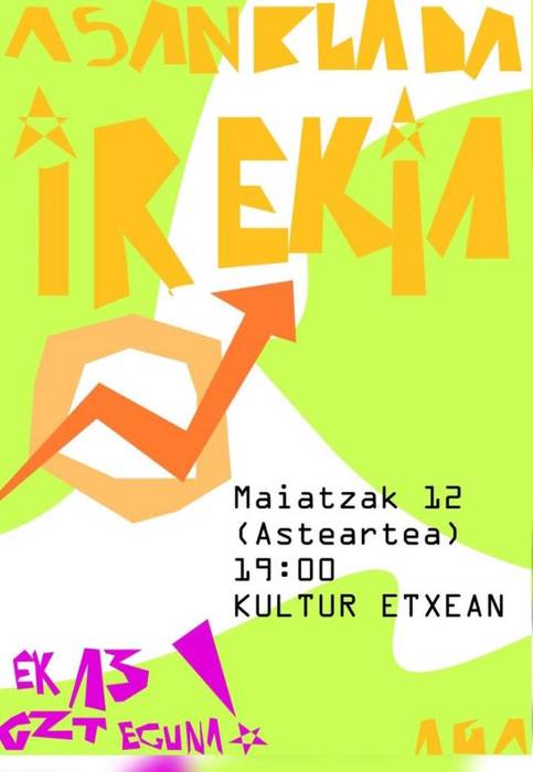 Amurrioko Gazte Eguna antolatzeko asanblada irekia