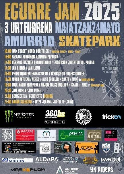 Egurre Jam: 3. urteurrena