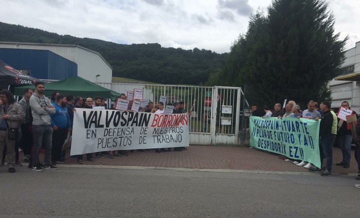 61 langile kaleratu nahi ditu Valvospain-Ituarteko zuzendaritzak eta enpresa hartzekodunen lehiaketan sartu da