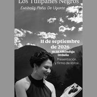 'Los tulipanes negros' liburuaren aurkezpena