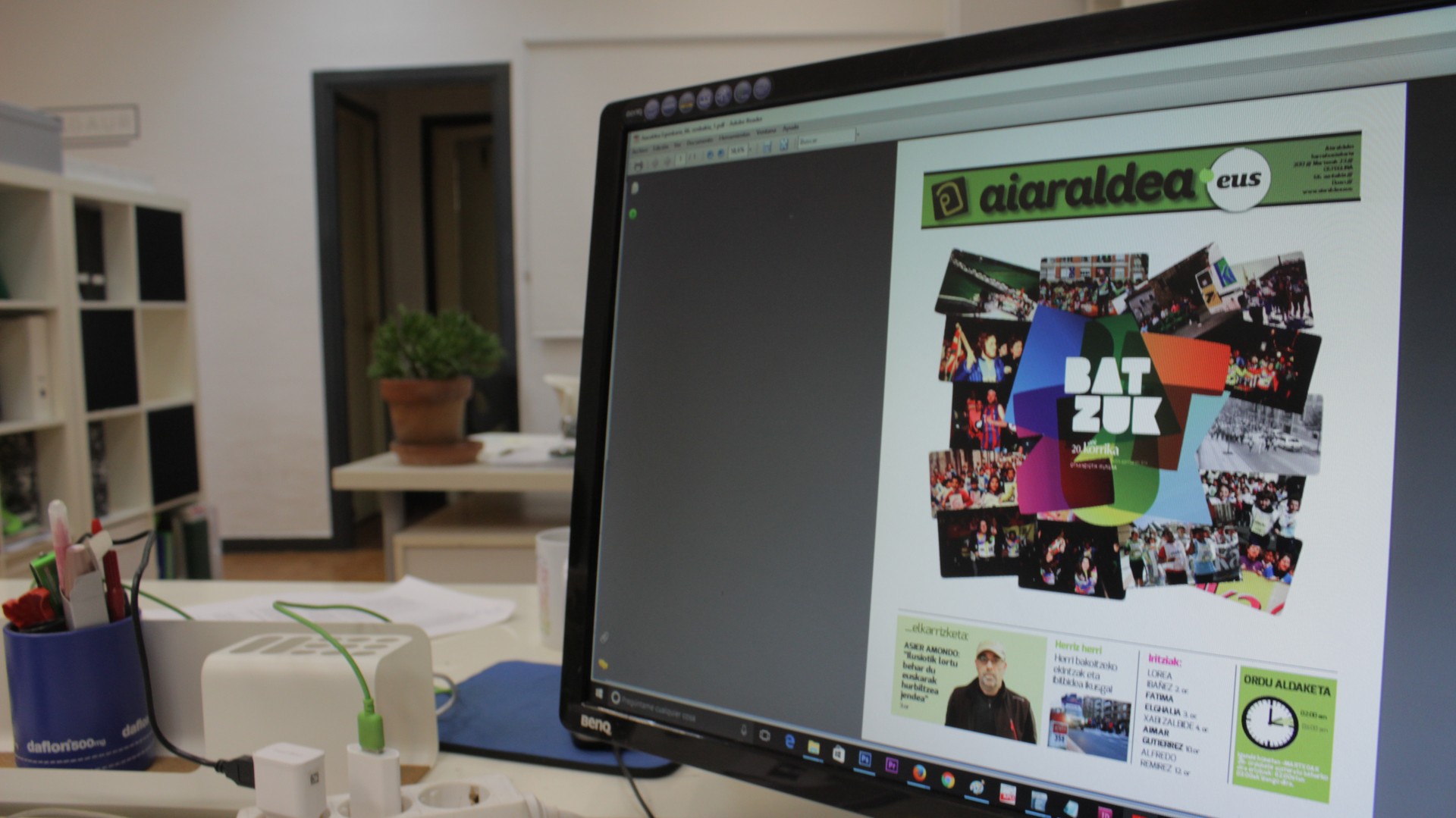 Korrikari buruzko zenbaki berezia plazaratuko du bihar Aiaraldea Egunkariak