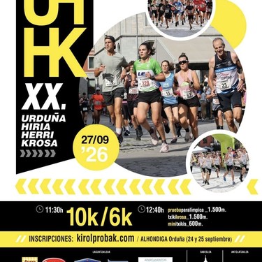 Urduña Hiria Herri Krosaren XX. edizioa