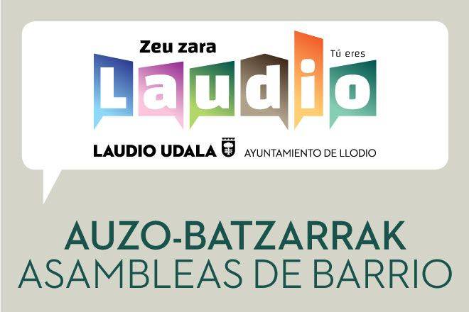 Auzo batzarrak: Landaluze