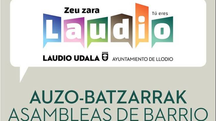 Auzo batzarrak: Landaluze