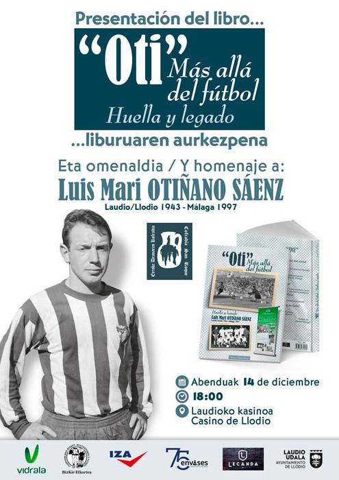 'Oti, más allá del fútbol' liburuaren aurkezpena