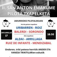 II. San Anton Emakume Pilota Txapelketa