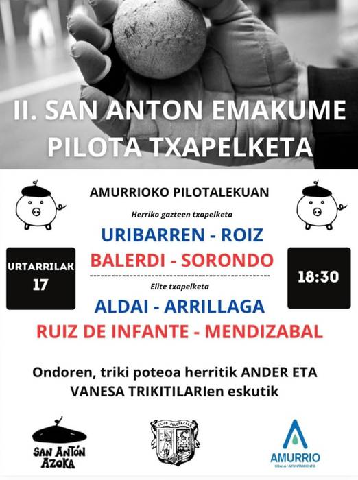 II. San Anton Emakume Pilota Txapelketa