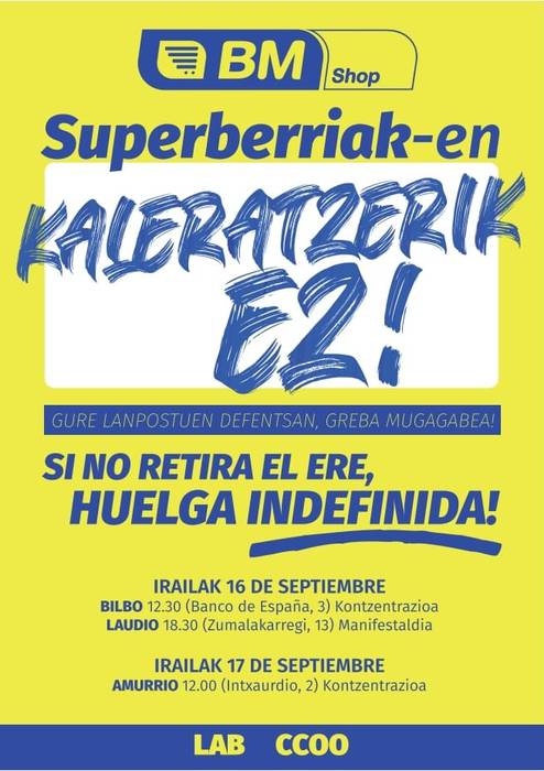 Superberriaken kaleratzerik ez!