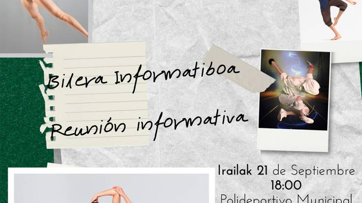 Amurrioko Udal dantza eskolako bilera informatiboa