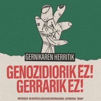Palestinaren aldeko elkarretaratzea Urduñan