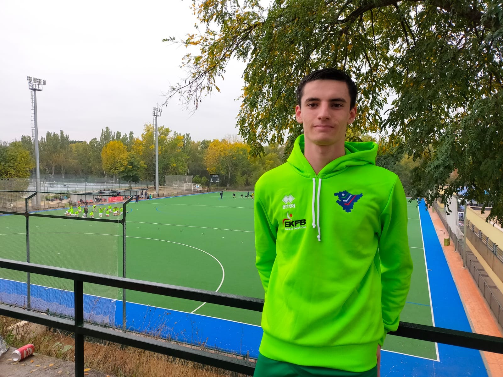 Urko Ruiz laudioarrak brontzea lortu du Euskadiko Selekzioarekin Espainiako estatuko hockey txapelketan