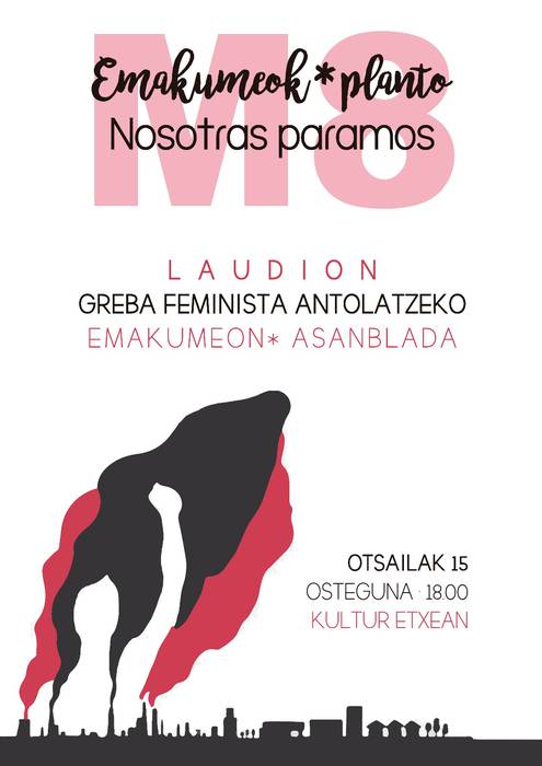 Greba feminista antolatzeko emakumeon* asanblada