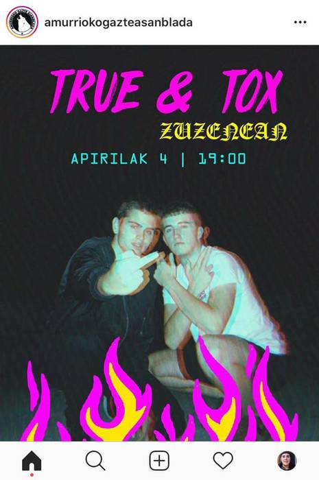 Kontzertua: True eta Tox