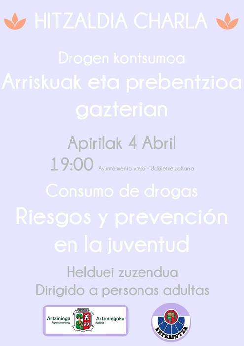 Drogen kontsumoa: arriskuak eta prebentzioa