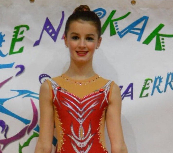 Irati Diaz izan da Euskadiko Gimnasia Erritmikoko Txapelduna 