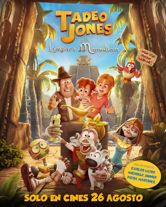 "Tadeo Jones y la lámpara maravillosa"