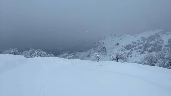 Gorbeialdea eta Orozko, elurtuta