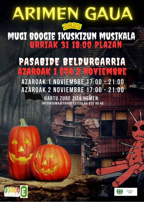 Arimen Gaua: Pasabide Beldurgarria