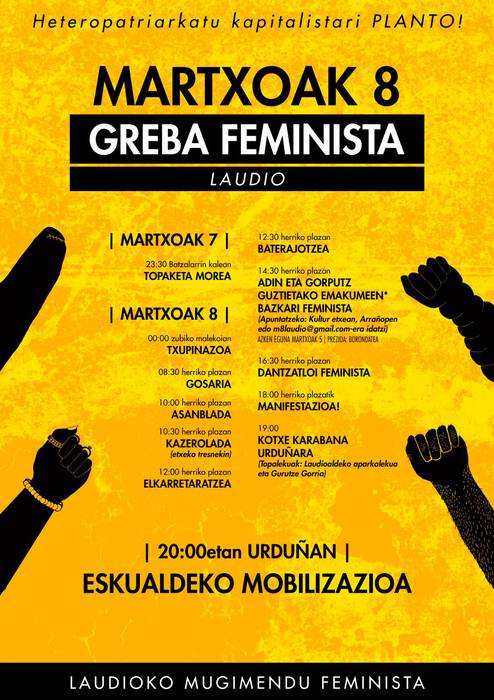 Greba feminista Laudion