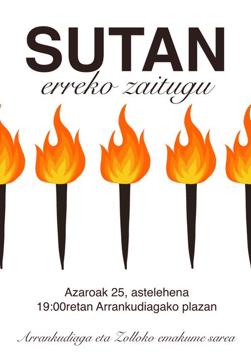 Sutan erreko zaitugu