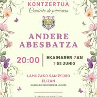 Andere Abesbatzaren udaberriko kontzertua
