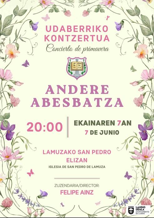 Andere Abesbatzaren udaberriko kontzertua
