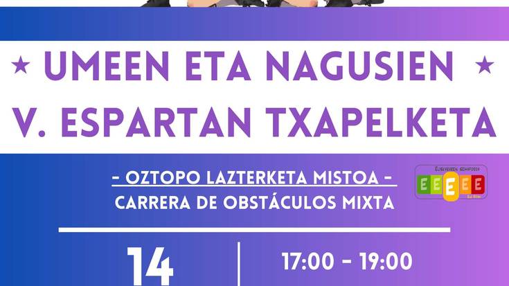 Umeen eta nagusien V. Espartan Txapelketa