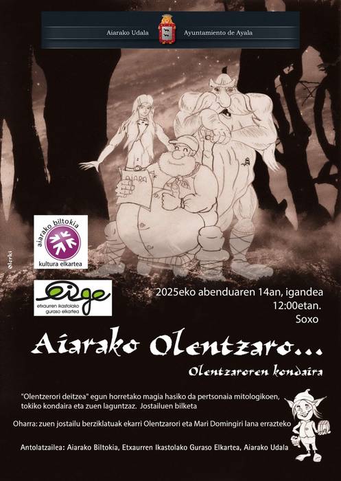 Aiarako Olentzeroren Kondaira