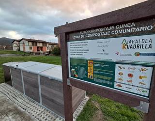 Konpostajea bultzatzeko, hondakinen tasan %15erainoko hobariak proposatu ditu EAJk Artziniegan