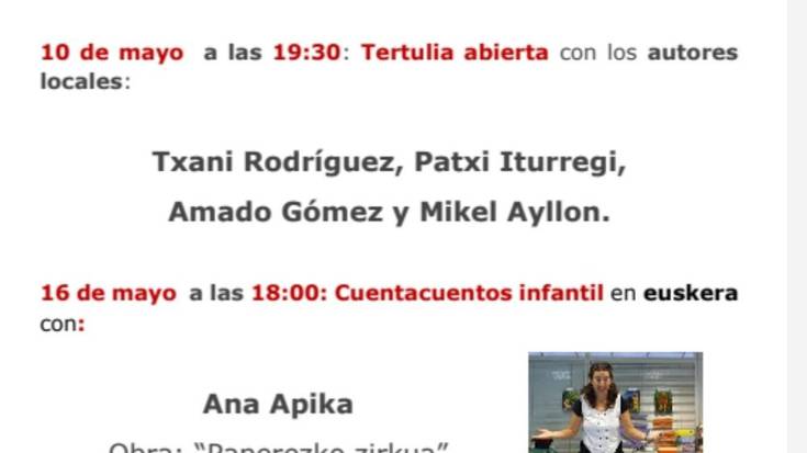 Txani Rodriguez, Patxi Iturregi, Mikel Ayllon eta Amado Gomezen solasaldia